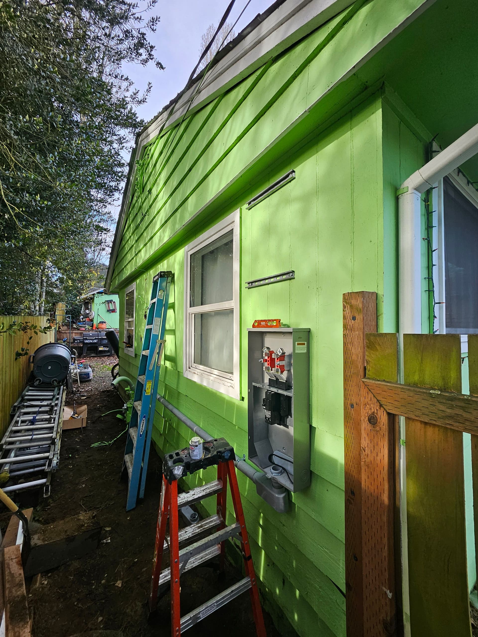 200 Amp Electrical Panel Upgrade at Puget Sound Home