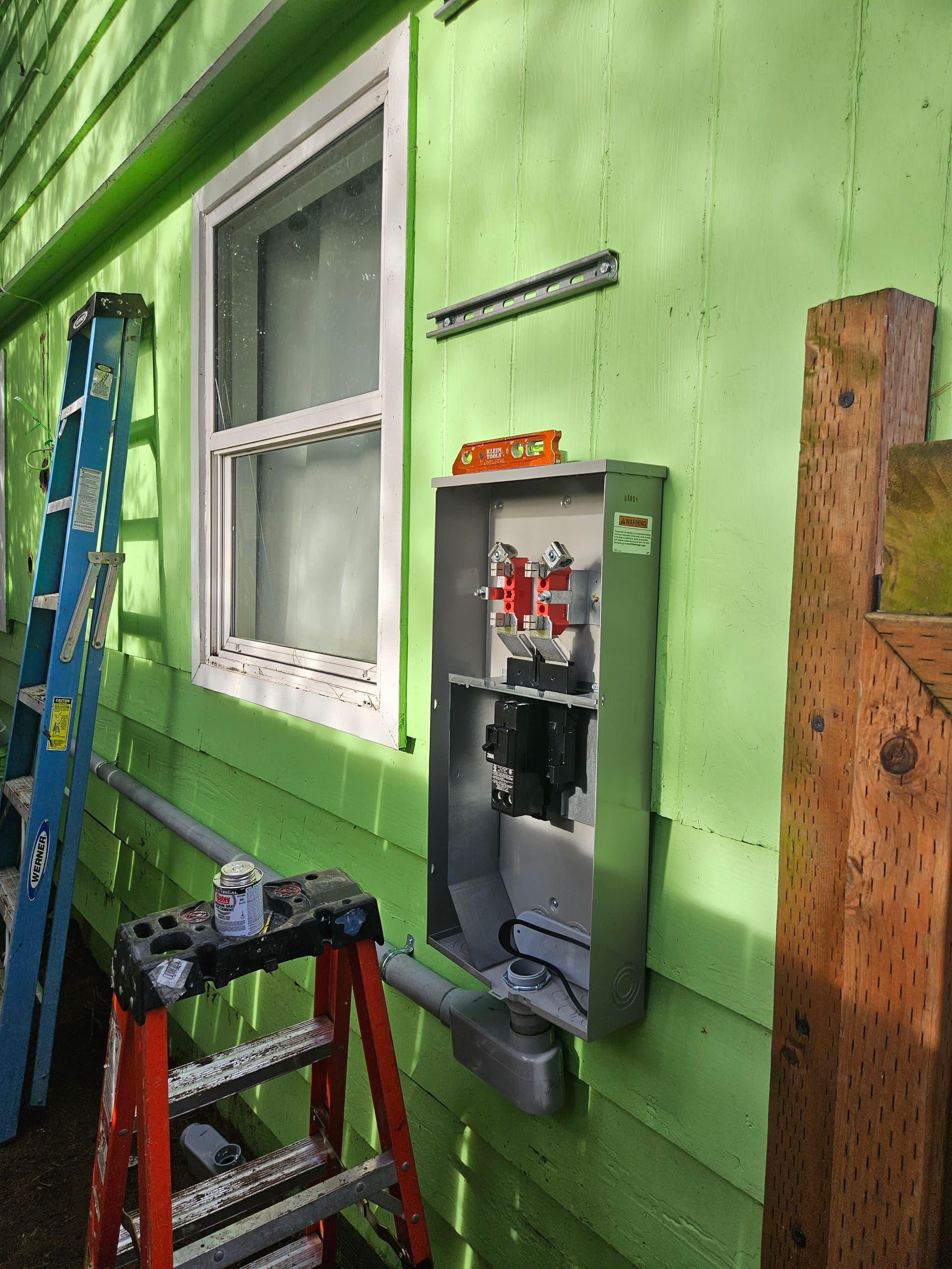200 Amp Electrical Panel Upgrade at Puget Sound Home